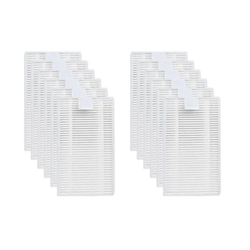 EAS 12-piece Replacement Parts & HEPA Filters Accessory Kit for Cecotec Conga 4090/5090/5490/6090/7090 Robot Vacuum
