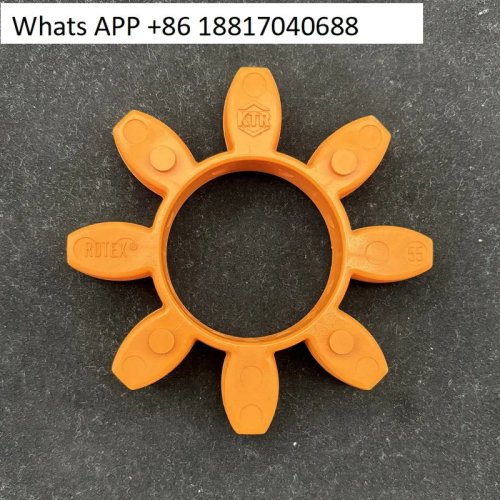 Almofada de acoplamento KTR ROTEX — elastómero amortecedor laranja, peça sobressalente nº192428384248556575