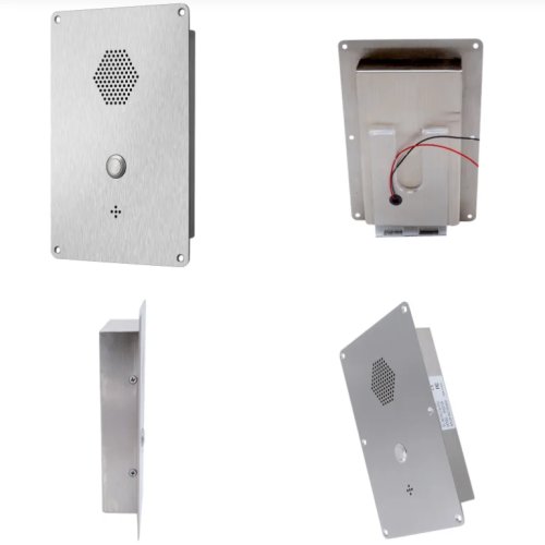 KNTECH Gateway VoIP de interior — Sistema intercom SIP y teléfono GSM con marcación automática para sala limpia