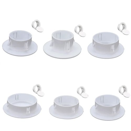 Copriforo decorativo 40–100 mm – Tappo in plastica per tubo del condizionatore