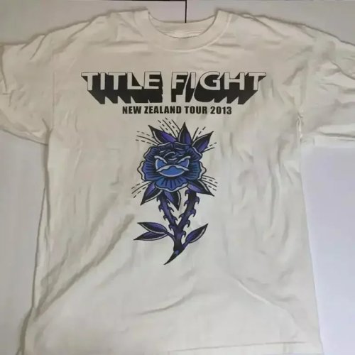 تيشيرت Title Fight - جولة نيوزيلندا 2013، مقاسات S-5XL