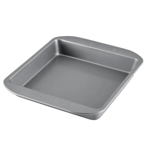 Moule à gâteau carré antiadhésif 23 x 23 cm, gris