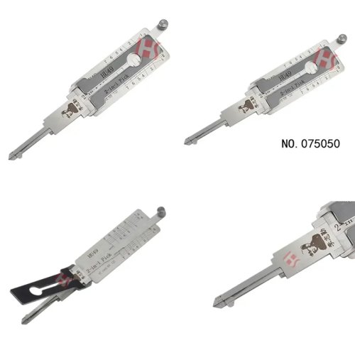 Lishi HU49 Auto-Schloss-Pick & Turbo-Decoder – Schlosserwerkzeug für Schließzylinder
