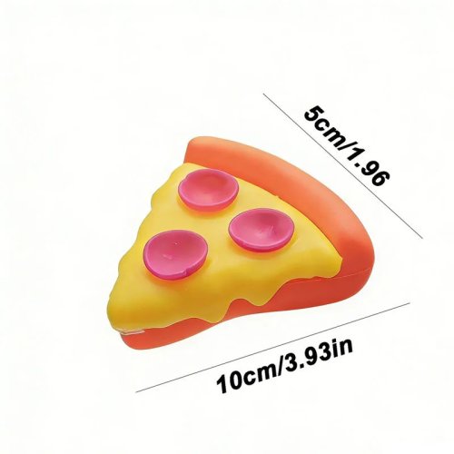 Fidget sensorial Schylling NeeDoh Pizza — cubo para apretar, juguete antiestrés/antiansiedad, idea de regalo