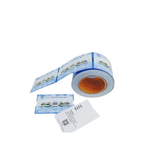 Etichette termiche autoadesive per bagagli aereo — etichette valigia colorate personalizzabili per stampa boarding pass, 54 mm x 550 mm (rotolo)