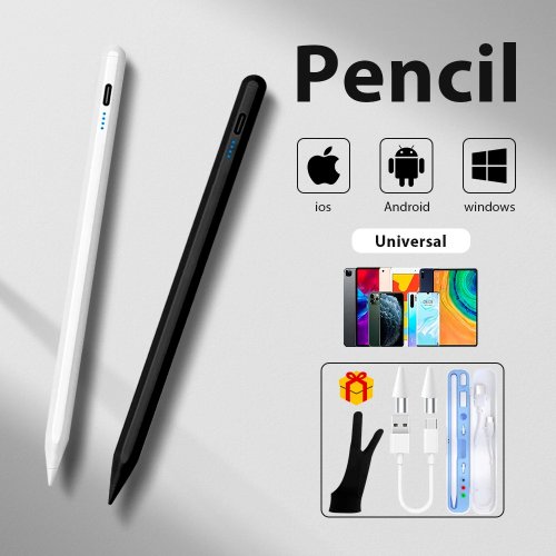 Stylus universal magnético para Android, iOS, Windows y iPad — lápiz táctil para tablet y celular (compatible con Huawei, Xiaomi, Samsung)