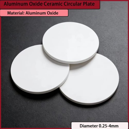 Tarcze ceramiczne z tlenku glinu (Al2O3) Ø 0,25–4 mm do maszyn i aparatury chemicznej