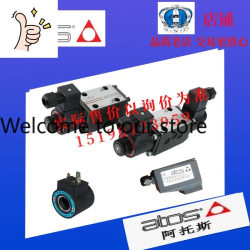 Oryginalny zawór hydrauliczny ATOS RZM0-TERS-PS-010/210 (Made in Italy) — w magazynie
