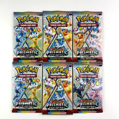 Cartes Pokémon TCG Prismatic 151 Evolutions – Booster anglais, lot de 10 ou 20 cartes, cartes à collectionner