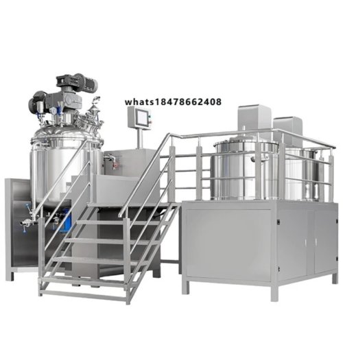 Máquina emulsionadora al vacío Imberson 2000L acero inoxidable para cremas y lociones cosméticas - 1 año de garantía