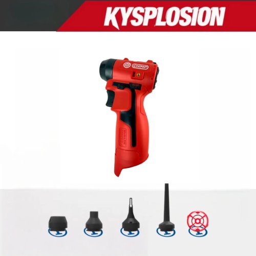 Wiederaufladbares Akku-Luftgebläse — Kabelloser, leistungsstarker Luftbläser zur Autoreinigung, Staub und Schnee — kompatibel mit Milwaukee M12-Akku