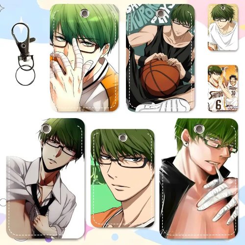 Llavero portatarjetas de piel Kuroko's Basketball (Midorima)