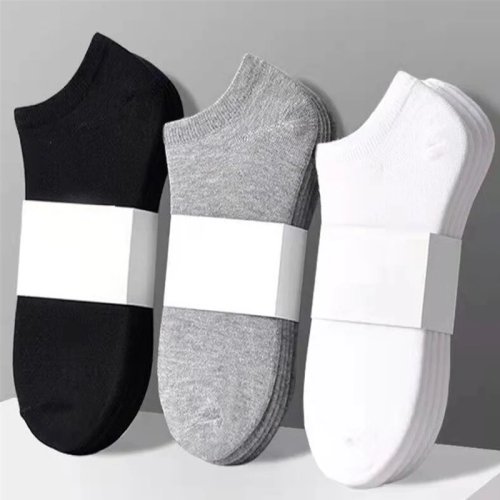 Unisex unsichtbare Sneaker-Socken – dünn, atmungsaktiv, schweißabsorbierend, geruchshemmend (3/5/10er-Set)