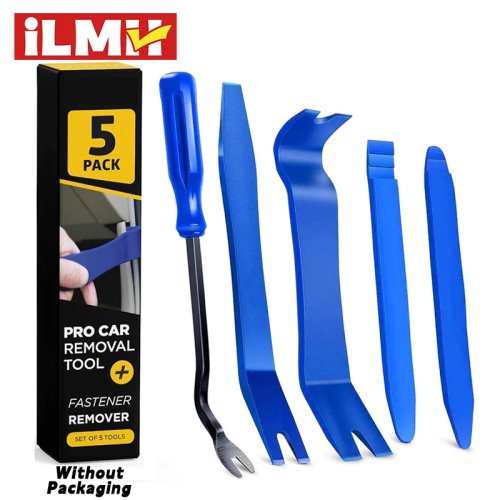 Kit d'outils pour démontage intérieur voiture — leviers pour tableau de bord, autoradio et garnitures plastiques