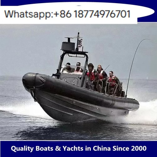 12m Aluminum Rigid Inflatable Boat (RIB) — PVC or Hypalon Tubes