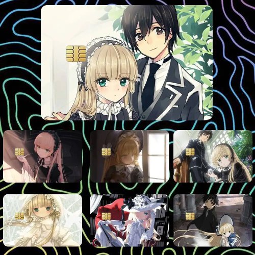 GOSICK anime waterproof vinyl card sticker — credit/debit card skin decal