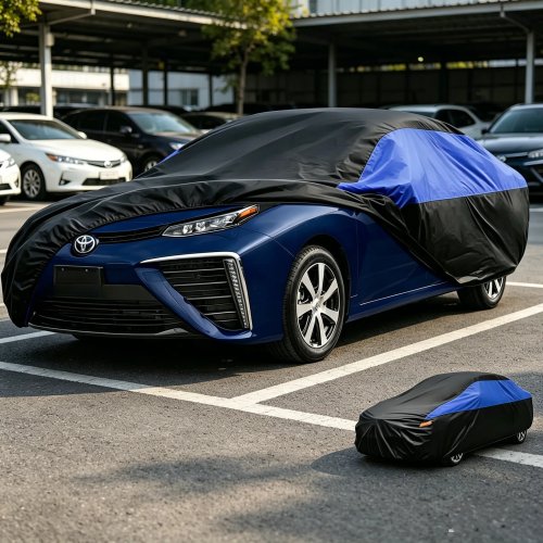Mirai 190T Car Cover — Outdoor Waterproof, Dustproof, UV & Scratch Resistant, fits up to 208×78×59 in