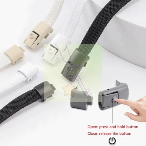 Lacets élastiques sans nouer 8 mm – plats à verrou pression, maintien sûr sans nœud pour running, marche et activités