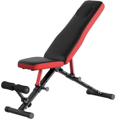 100 piezas - Banco multifuncional plegable y ajustable para abdominales y mancuernas, directo de fábrica