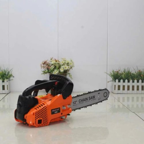 58cc 12-inch Portable Gasoline Chainsaw — Handheld Bamboo & Branch Cutter