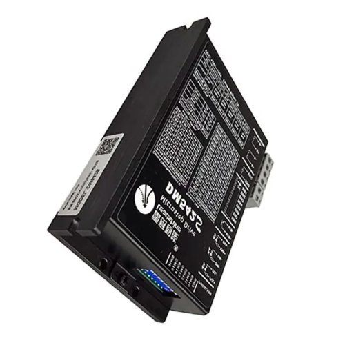 Driver motor stepper Leadshine DM556S/DM542S 2-fasa DC24–50V 1,0–5,6A untuk motor NEMA23, pengganti DM556