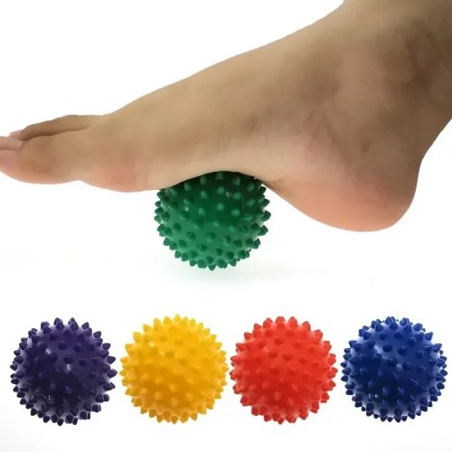 7cm Spiky Massage Ball – PVC handheld for myofascial release & trigger point relief, sports & fitness