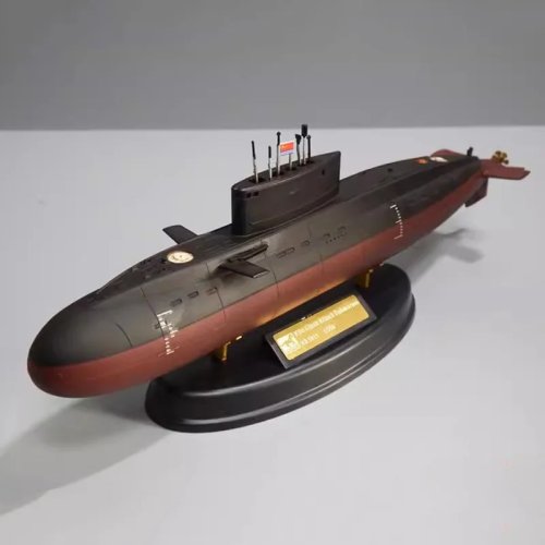 Model Plastik Jadi Skala 1/350 - Kapal Selam Kelas Kilo Angkatan Laut China, Pajangan Statis, Koleksi & Hadiah