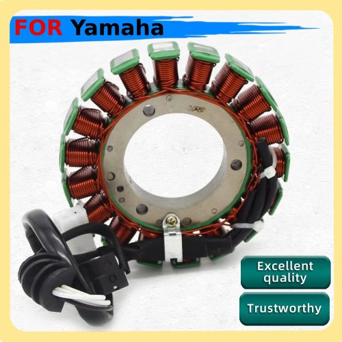 Bobina de estator de substituição para Yamaha XVS1100 V‑Star / Drag Star — compatível com 5KS-81410-00 / 5KS-81410-01 / 5KS-81410-02