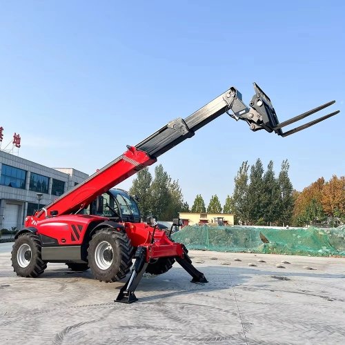 4-ton 14 m diesel telehandler (telescopic boom) forklift — new, customizable for construction & agriculture
