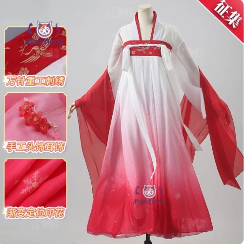 Maomao Cosplay-Kostüm – Chinesisches Hanfu-Kleid aus "The Apothecary Diaries" für Damen, Anime-Outfit für Halloween & Karneval