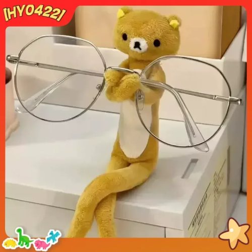 Brelok pluszowy Rilakkuma długie nóżki — miękka zawieszka na torebkę, słodki prezent dla kobiety, dekoracja do domu/torby