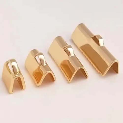 Boucle « Pony » plaquée or 14K — embout/clip pour sangle, accessoire DIY