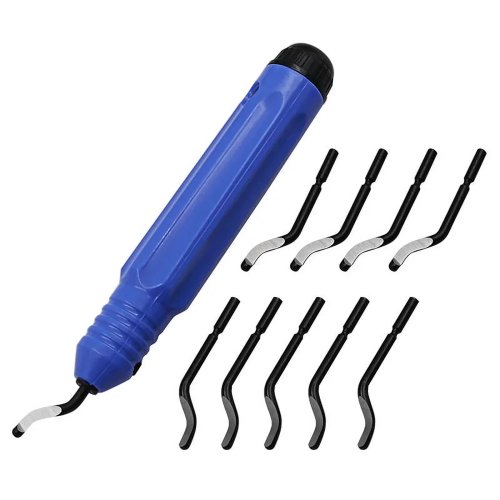Raspador para rebabas NB1100 – cuchillo manual con mango y hoja de aleación de aluminio para retirar rebabas en plástico