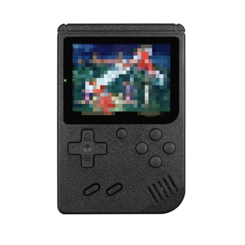 Consola portátil retro com ecrã a cores 3,0 polegadas — Mini consola pré-carregada com 400 jogos, presente para crianças