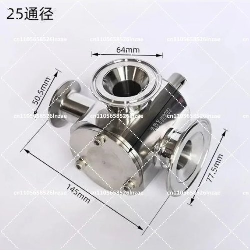 Máy chiết xoay 3 chiều khí nén — Van độ sạch cao cho chất sệt và dung dịch, chiết rót công nghiệp chính xác