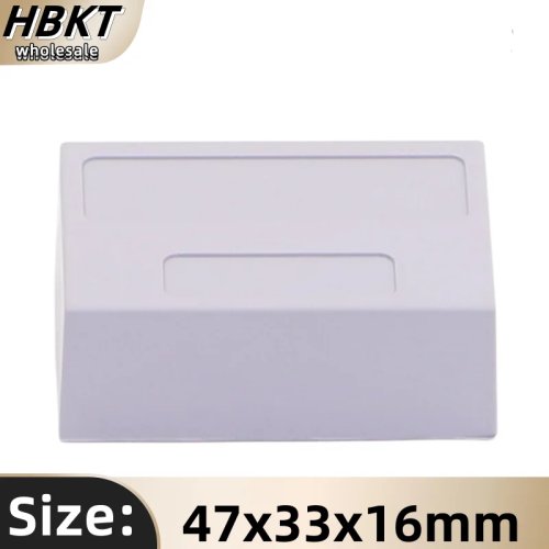 Kotak sambungan ABS tahan air 47×33×16 mm — kotak plastik untuk modul/box proyek