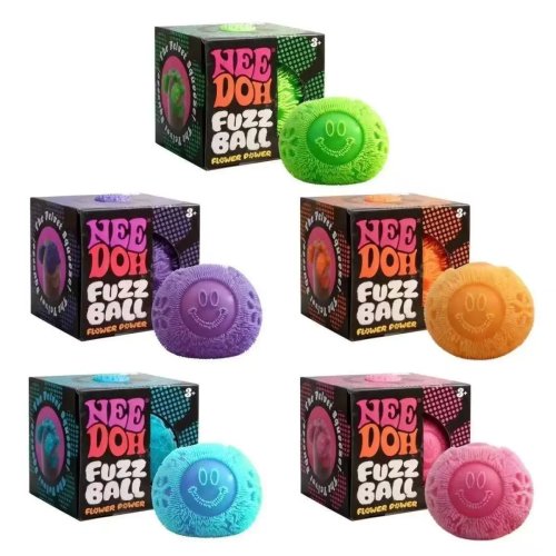 Jouet anti-stress fleur duveteuse — squishy portable doux pour bureau, 1 pièce