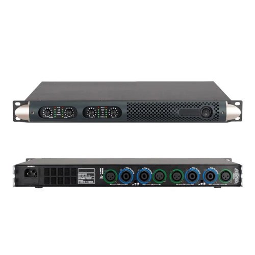 D-350 4-Channel Power Amplifier 1000W×4 — Professional PA Amp for Stage, Wedding & KTV