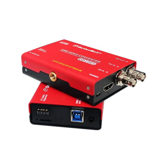 DeviceWell UD1005 Металевий відеозахоплювач 1080p — SDI-вхід, USB 3.0 (UVC) вихід, роз'єм IEC169-8