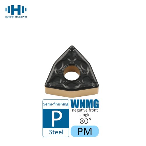 HENGXIN 초경 인서트 WNMG160404 / WNMG160408 / WNMG160412 — 하이피드 밀링용 WNMG/TNMG 및 TNMG PM CVD 선삭 인서트