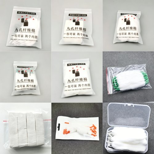 Pure Cotton Lighter Wick Set — Shoelace, Strip & Sheet Types — Replacement wicks for lighter chamber