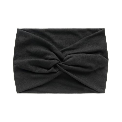 Bandeau large stretch pour yoga et sport femme — anti-transpiration