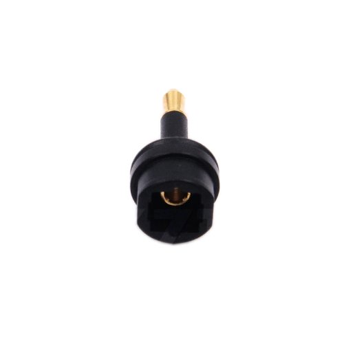 Cable adaptador óptico Toslink a mini jack 3.5 mm (SPDIF) — convertidor de audio digital