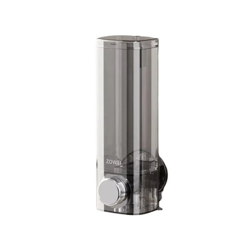 Bình đựng xà phòng treo tường bằng giác hút, ấn tay, có thể nạp lại, dung tích lớn cho xà phòng lỏng/ lotion