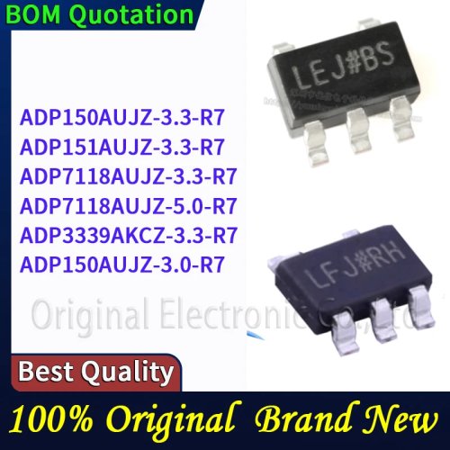 Regolatori di tensione LDO ADP150/ADP151/ADP7118/ADP3339 – IC 3,0 V / 3,3 V / 5,0 V SMD