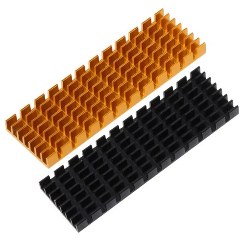 Aluminum Heatsink with Thermal Pad for M.2 NVMe PCIe 2280 SSD