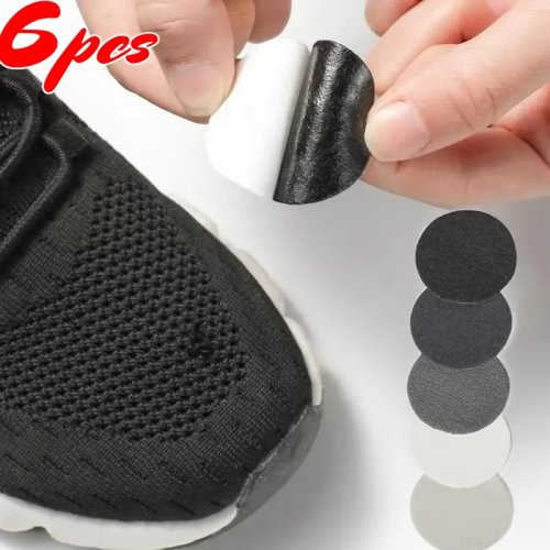 6 pzas parches adhesivos para reparación de zapatos – protectores anti-desgaste para plantilla y talón, para tenis y tacones