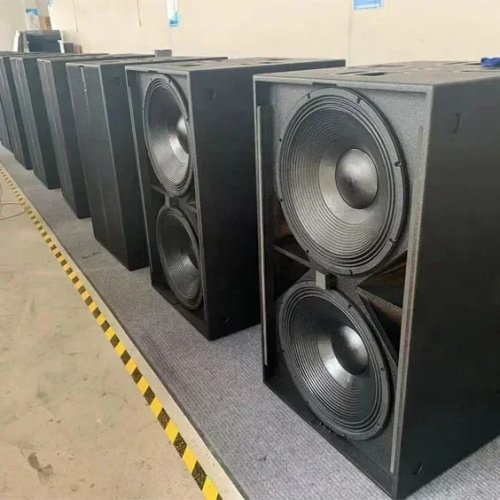 Professional 4000W Dual 21" PA Subwoofer System — Active/Passive for Outdoor Concerts
