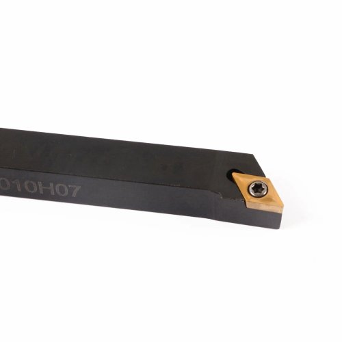 선반용 외경 절삭 공구 홀더 SDJCL1212H07 + DCMT070204(UE6020) 1개, 12×100 mm, 좌형, 샹크 10 mm, 렌치 포함