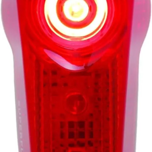 Luce posteriore per bici Superflash – 7 lumen, autonomia fino a 100 ore, vari supporti